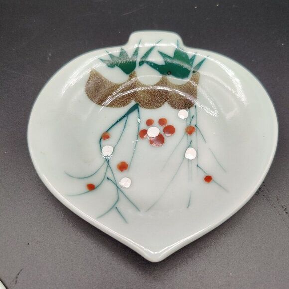 Vintage Card Suit Shaped Appetizer Plates Japan Trinket Dishes Lot of 3 - Picture 6 of 13